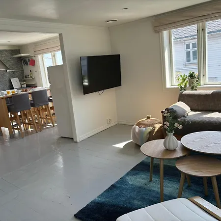 Romslig I Sentrum Med Egen Takterrasse *